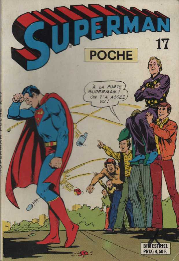 Scan de la Couverture Superman Poche n 17